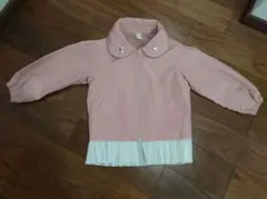 après les cours ピンクジャケット フリル付き