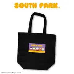 新品 サウスパーク トートバッグ エコバッグ ブラック 黒 海外 アメキャラ