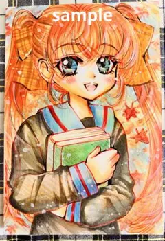 病みかわいい 女の子 3枚セット｜手描きオリジナルイラスト 原画