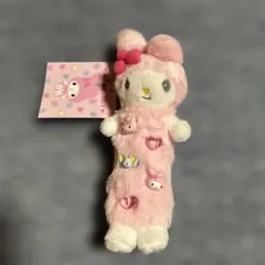 マイメロディ ぬいぐるみポーチ ピンク 約20cm