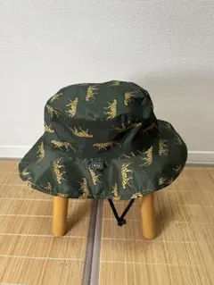 【美品】KiU サファリハット レオパード柄 フリーサイズ 撥水防水 帽子のサムネイル