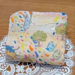 ふわふわガーゼハンカチ⭐️ユキエモン☆メダリスト　オレンジ☆fuwara
