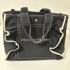 JILL by JILLSTUART フリルトートバッグ ブラック