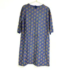 ジュンコシマダ デニムワンピース 星柄 刺繍 9号 PART2のサムネイル