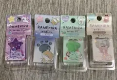 ぜーんぶ しゃららラメフレークいり　ねり消し　シマエナガ　ユニコーン ラメキラ