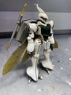 HG ダンバイン　全塗装　ウェザリング