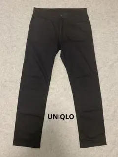 美品/UNIQLO/カラージーンズ/チノパン/ストレッチ/ユニクロ/ブラック