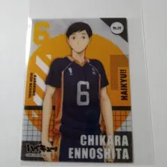 ハイキュー　縁下力　キャラクターカード
