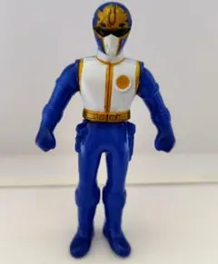 五星戦隊ダイレンジャー　テンマレンジャー（ブルー）　ソフビフィギュア