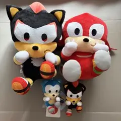まとめ売り】ソニック フィギュア&LLぬいぐるみ ラウンドワン限定