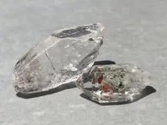 ハーキマー　ダイヤモンドクォーツ　DT　天然石　虹入り　オイルイン