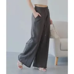 新品　【Chico】ルーズワイドスウェットパンツ