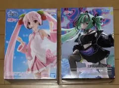 美少女フィギュア　２種セット 初音ミク　桜ミク