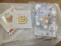 ポケピース 一番くじ F賞 ぬいぐるみマスコット ニャスパー 未開封 おまけ付