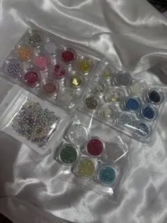 《最終お値下げ》ハンドメイド レジン 封入パーツ4点 セット売り