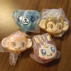 ナルミヤ　スイングケース　ベリエ（クリア）ミントくん　ルッキー（2種）4個セット