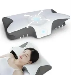 Le Dzx 枕 低反発 首が痛くならない まくらI16252
