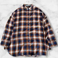 【大人気】 jeanasis ジーナシス オンブレチェックシャツのサムネイル