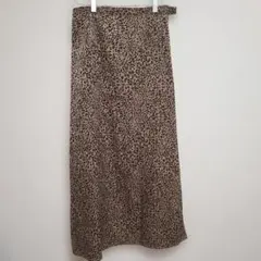ヒョウ柄 豹柄 タイトロングスカート