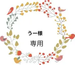 うー様　専用ページ