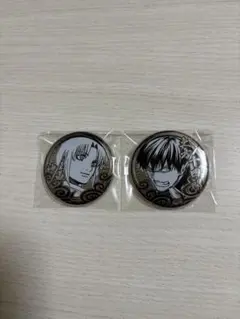 銀魂 シルバーソウル缶バッチ 土方十四郎 神威 バラ売り不可