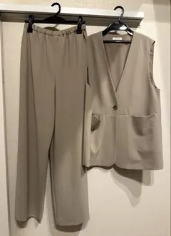 タキマキ 滝沢眞規子 TKMK ラウンジウェアセット グレー サイズ2