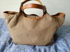 SAZABYの旅行バック（ナイロン レザー）