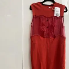 sacai 2014コレクション　ノースリーブ ワンピースのサムネイル