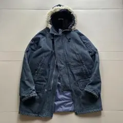 美品 UNKNOWN デニム N3-B ミリタリーフライトジャケット サイズXL
