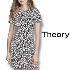 美品♡ セオリー レオパード ニット ワンピース GLOSSED LEOP