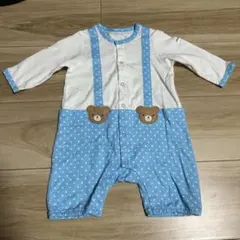 ミキハウス　MIKIHOUSE ロンパース　70センチのサムネイル