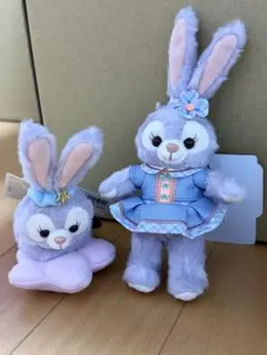 ディズニー　ステラルーぬいぐるみキーホルダー