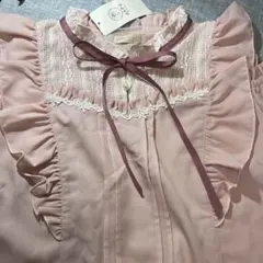 新品 axes femmeレース使い肩あきフリルブラウスのサムネイル