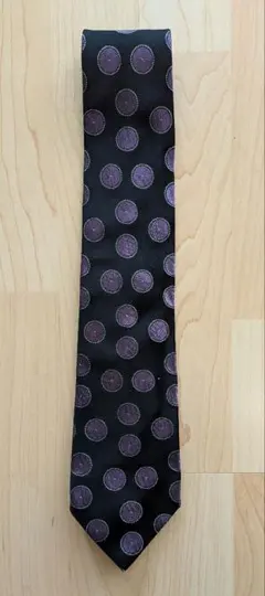 BASILE ドット柄ネクタイ