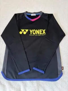 YONEX 長袖プラクティスシャツ ブラック Lのサムネイル