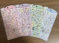 正規品　うるちゅるポップシール　サンリオベビー4点セット　ポチャコ　クロミ
