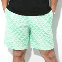 S 新品 adidas アディダスオリジナルス ショートパンツ 短パン 総柄のサムネイル