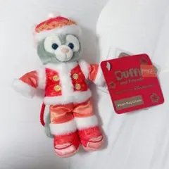 【限定商品】 香港ディズニー　旧正月 ジェラトーニ　ぬいぐるみ バッグチャーム