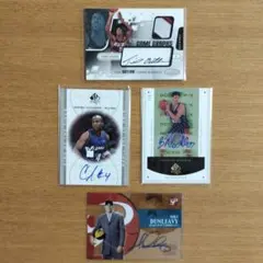NBA auto 4枚セット