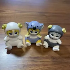 モフサンド　ミニフィギュア　3点