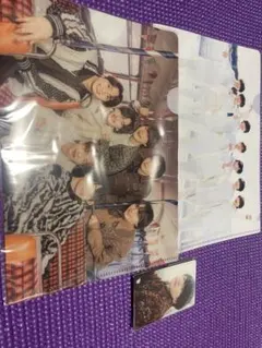 なにわ男子 special kiss 特典クリアファイル・クリアソロカードセット