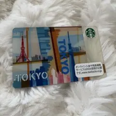 スターバックスカード 東京 TOKYO 限定デザイン 東京タワー スカイツリー