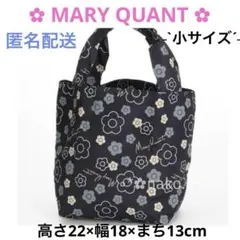新品 22×18×13 MARY QUANT 洗えるエコバッグ ミニ 小 ♦︎