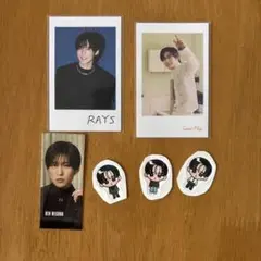 SnowMan 目黒蓮　RAYS特典 オレンジkiss特典　シール　チェキ