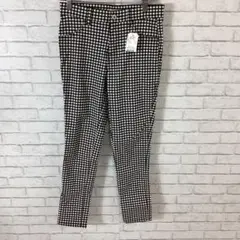 9.5 t530 ショコラフィネローブ パンツ L 柄 チェック タグ付き