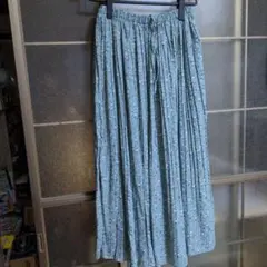 アメリカンホリック　花柄　ロングプリーツスカート