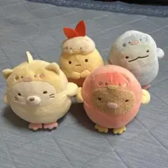 すみっコぐらし なりきりぬいぐるみ 4体セット
