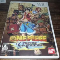 ポ【動作確認済】ワンピース アンリミテッドアドベンチャー【Wii】