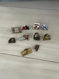 ピンバッジ 10個セット 多様なデザイン