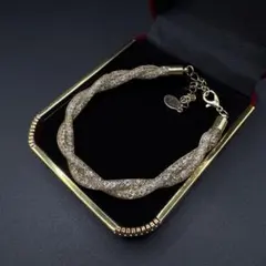 ゴールドブレスレット キラキラ チェーンブレスレット 遺品整理 断捨離